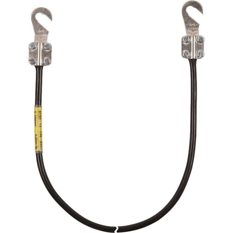 DEHN - Zubehör/Ersatzteile für Erdung und Blitzschutz Erdungsleitung EL10L305M2KSO810 10mm2/L3,0m schw