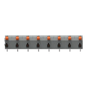 WAGO - Leiterplattenklemme 2601-1508 1,5mm²,gr − 20 Stück