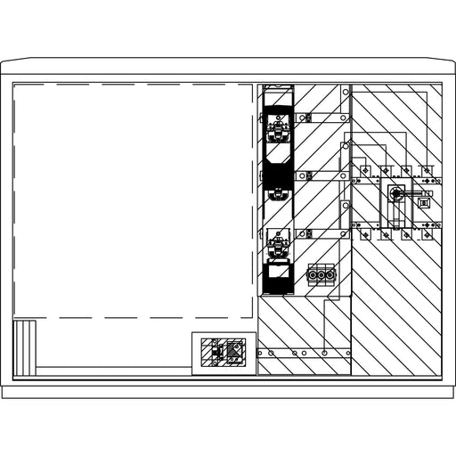 Elsta Mosdorfer - Zähler-Komplettschrank Wandlerschrank Freiluft WS832.N5.T1S11 WS A850-3 N5 250A