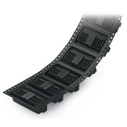 WAGO GmbH & Co. KG - Leiterplattensteckverbinder THR-Stiftleiste 2-reihig 713-14#4055143778244 0,8x0,8,gerade,sw − 120 Stück