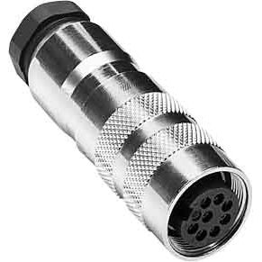 Sick - Daten- und Kommunikationskabel Leitungsdose DOL-1612-5M2 M16 M16,12-pol.gerade
