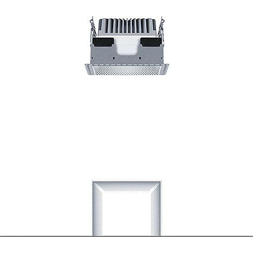 Zumtobel Group - Downlight/Strahler/Flutlicht LED - Einbauleuchte P - INF Q #60818226 3000K