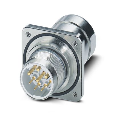 Phoenix Contact - Rundsteckverbinder, feldkonfektionierbar (Industriesteckverbinder) Durchführung Hinterwand SF-7EP1N8AC0DUX