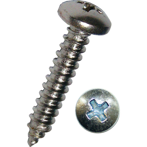 Dresselhaus - Blechschraube Linsen-Blechschrauben 3414/000/51 3,5x19 mit Kreuzschlitz, A2 − 100 Stück