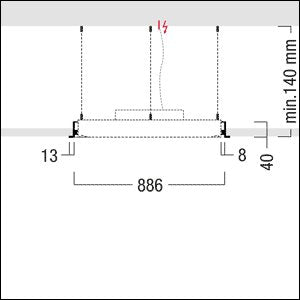 Zumtobel Group - Decken-/Wandleuchte LED-Rundleuchte ONDA2 E #42952583 940, weiß