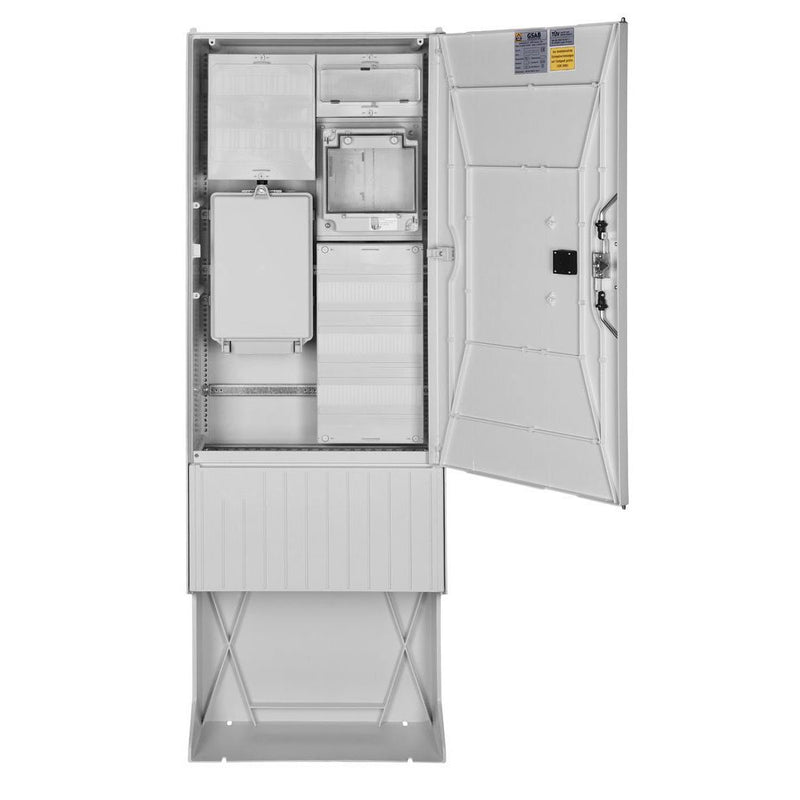 GSAB Elektrotechnik - Zähler-Komplettschrank Zähleranschlußsäule 33.00.1P11bezV3 3x13TE