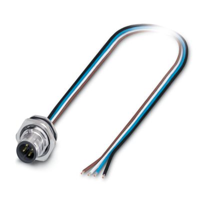 Phoenix Contact - Rundsteckverbinder, feldkonfektionierbar (Industriesteckverbinder) Gerätesteckverbinder SACC-DSI-MS-#1240049 Hinterwand