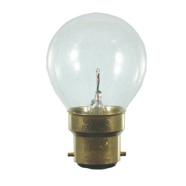 Scharnberger+Hasenbein - Allgebrauchsglühlampe Tropfenform Tropfenlampe 45x75mm 43080 B22d 130V 60W klar