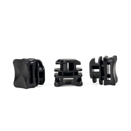 HellermannTyton - Befestigungssockel und -element für Kabelbinder Befestigungselement ACFM1W13 #151-02942 für Alu-Profile − 500 Stück