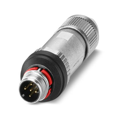 Phoenix Contact - Rundsteckverbinder, feldkonfektionierbar (Industriesteckverbinder) Steckverbinder SACC-P12MS-5PL-CM SH