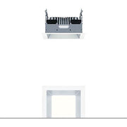 Zumtobel Group - Downlight/Strahler/Flutlicht LED - Deckeneinbauleuchte PANOS EVO #60816076 Q140L 830 LDO SM WH