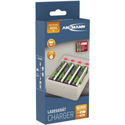 Hückmann - Universal-Ladegerät Ladegerät Basic IV Basic IV 4x Mignon 1300mAh
