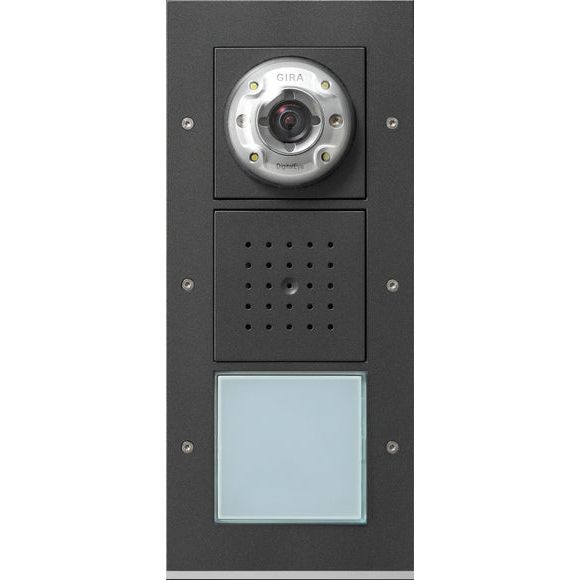 Gira - Türstation für Türkommunikation Türstation 126967 AP 1fach anthrazit