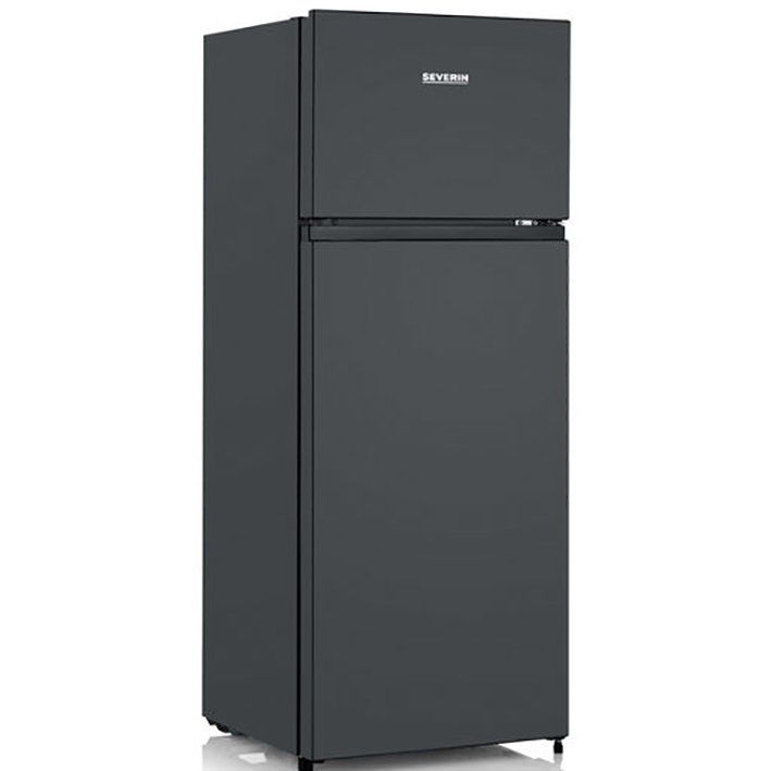 Severin - Kühlschrank Doppeltür-Kühlgerät DT 8762 sw 205L (164/41)