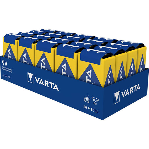 Varta Cons.Varta - Batterie Industrial E 4022 Ind. Stk.1 E-Block,6LR61,Al-Mn