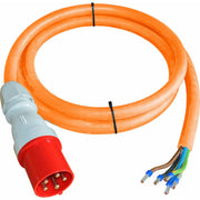Walther Werke - Netzanschlussleitung CEE-Anschlussleitung 1,5m 39600516015008 Stecker 63A5P400V6h