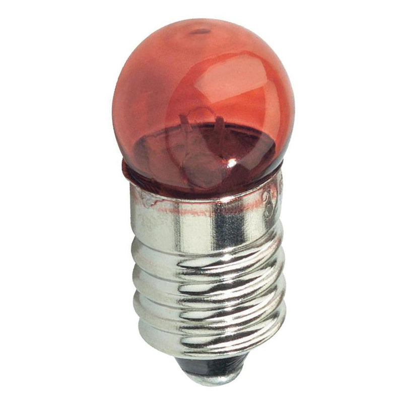 Scharnberger+Hasenbein - Anzeige- und Signallampe Kugellampe 11,5x24mm 93140 E10 3,5V 0,2A rot