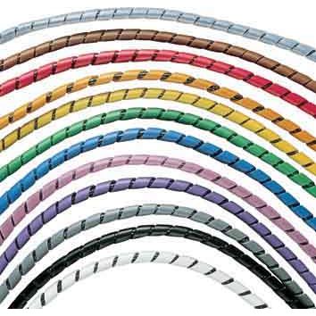 Panduit - Kabelbündelungsschlauch Spiralband T62F-C (VE=30,5m) 62 15,8mm x 100