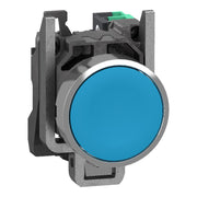 Schneider Electric - Drucktaster, Komplettgerät Drucktaster Bl XB4BA615 1S 22Mm Push In
