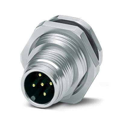 Phoenix Contact - Rundsteckverbinder, Einbau (ohne Leitung) Gerätesteckverbinder SACC-DSI-MS-#1027676 Hinterwand − 20 Stück