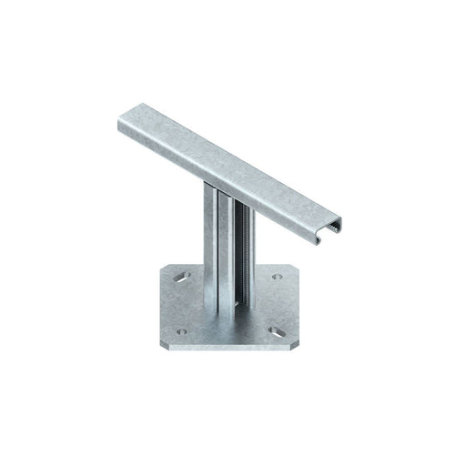 Niedax - Bodenstütze für Rohrbügel Bodenstütze T-Konsole RSSBP 90.500 V 90x500mm