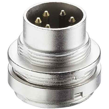 Lumberg Connect - Rundsteckverbinder, Einbau (ohne Leitung) Einbaustecker f.Frontmont. SFV70 7pol. − 50 Stück
