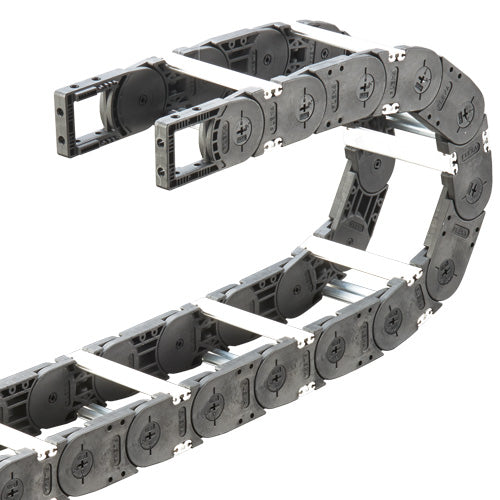 Flexa - Kabelschleppkette Führungskette massiv PH12-350A-25F 350mm, Radius 250mm