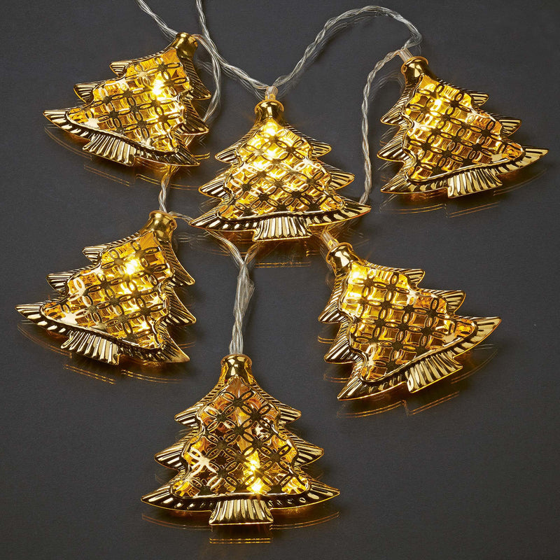 Hellum - Festbeleuchtung LED-Lichterkette 522433 Metallbälle go