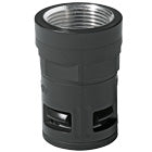 Flexa - Kunststoff-Wellschlauch-Verschraubung Schnellverschraubung RQGK2-M, AD42,5-M40 Kunststoff − 10 Stück