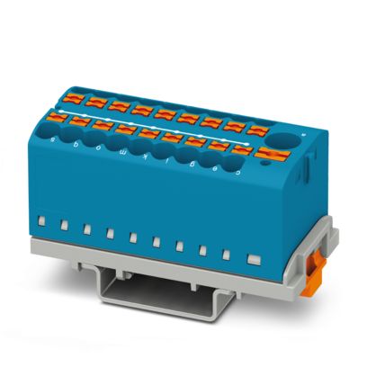 Phoenix Contact - Durchgangs-Reihenklemme Verteilerblock PTFIX 6/18X2#1221443 − 8 Stück