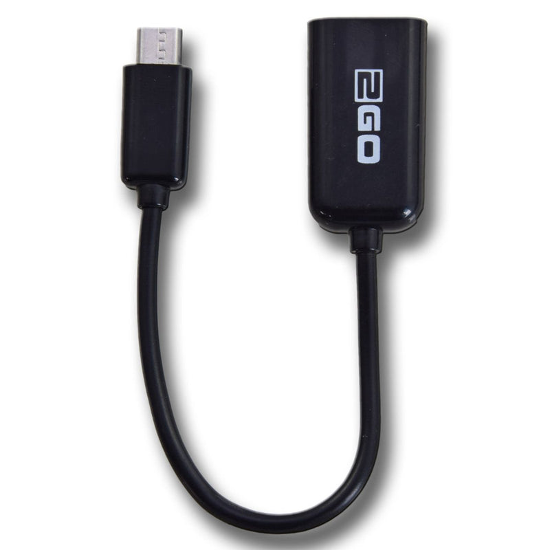 Hückmann - Zubehör/Ersatzteile für Batterie/Akku/Ladegerät OTG Datenkabel 795197 Micro-USB, 15cm