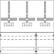 Striebel&John - Zählertafel Meßplatte KF142 unbestückt