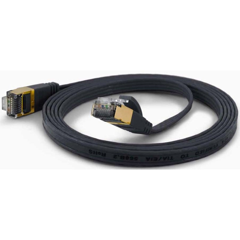 Wantec - Patchkabel Kupfer FTP-Patchkabel Cat.6A sw 7094 sw 7,0m 7,0m RJ45 1,6x6,5mm