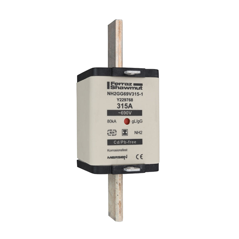 Mersen - Messersicherung NH-Sicherungseinsatz NH2GG69V80-1 Gr.2, 80A