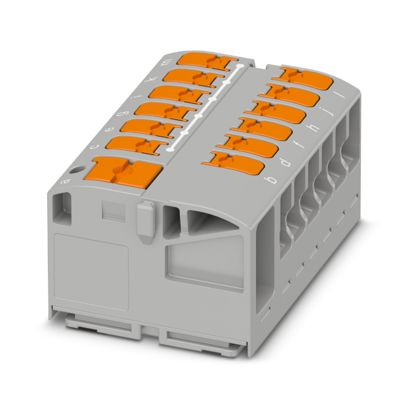 Phoenix Contact - Durchgangs-Reihenklemme Verteilerblock PTVFIX 6/12X2,5 GY − 20 Stück