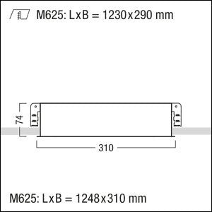 Zumtobel Group - Decken-/Wandleuchte LED-Deckeneinbauleuchte MIRL NIV #42928769 4000K