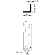 Niedax - Bügelschelle BW 26/3 − 100 Stück