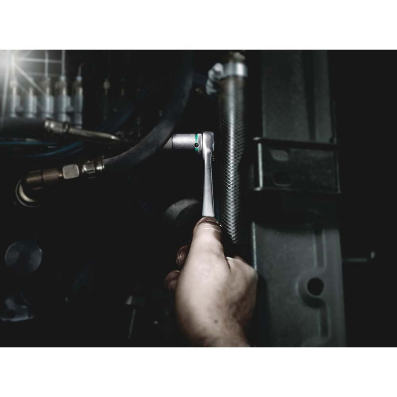 Wera - Umschaltknarre Zyklop Metall-Knarre 004003 1/4"x141,0mm