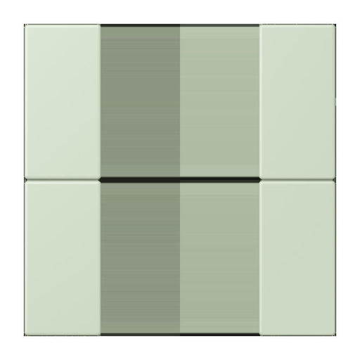 Jung - Abdeckung/Bedienelement für Installationsschalterprogramme Tastensatz 2fach LC 502 TSA 218 vert anglais pale