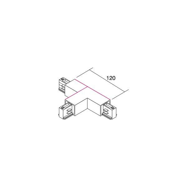 Brumberg Leuchten - Elektrisches Zubehör/Ersatzteile für Leuchten T-Verbinder 88129680 si, Schutzleiter lks
