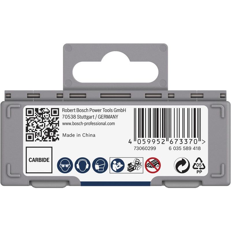 Bosch - Zubehör/Ersatzteile für Hobel PRO Hobelmesser, 82 x 5,5 2608635904(VE10) x 1,1 mm, 10 Stk