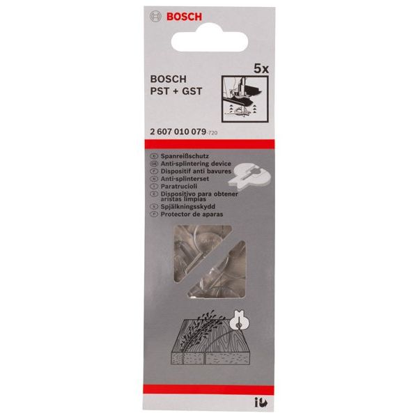Bosch - Systemzubehör für Sägen (Akku/elektrisch/Druckluft) Spanreißschutz 2607010079 für GST, PST