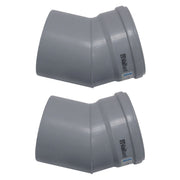 Vaillant - Einwandiges Abgasformstück 2 Anschlüsse Bogen 30 Grad 0020042767 (VE2) f.starre Abgasleit
