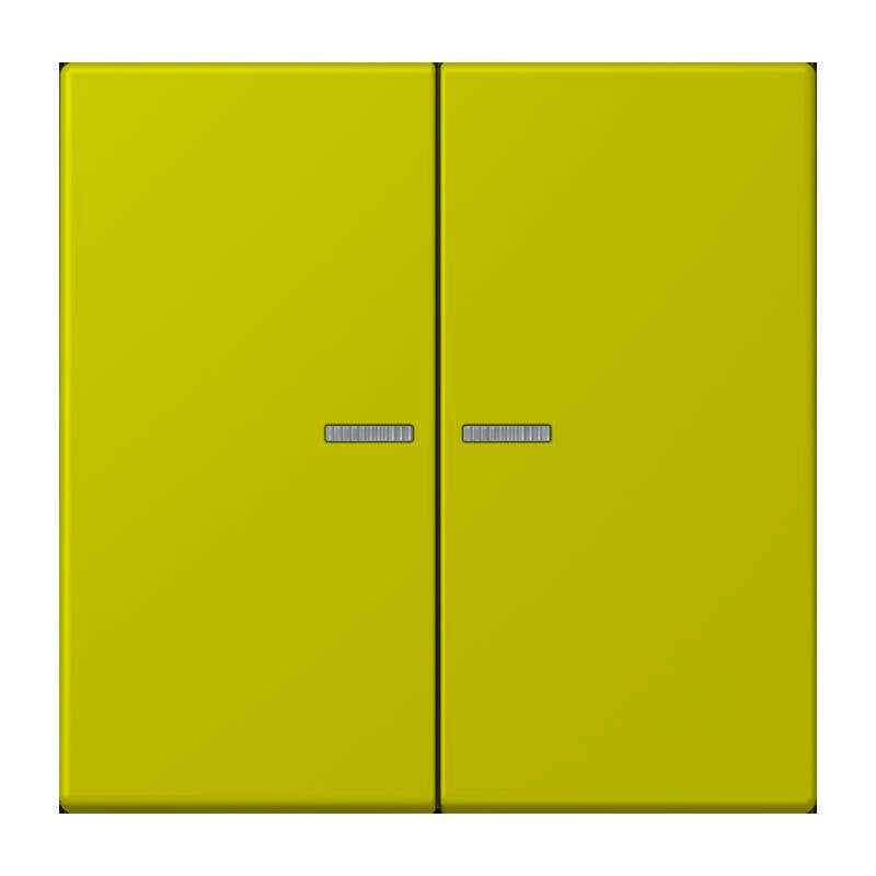 Jung - Bedienelement intelligent Taster 2fach BT LC 17102 249 vert olive vif