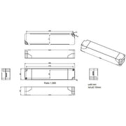 Brumberg Leuchten - LED-Betriebsgerät LED-Konverter 900-1050mA 17844010 1-10V dimmbar