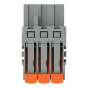 WAGO - Kabelsteckverbinder für Leiterplattensteckverbinder 1-Leiter-Federleiste 2231-1103/327-047 − 100 Stück