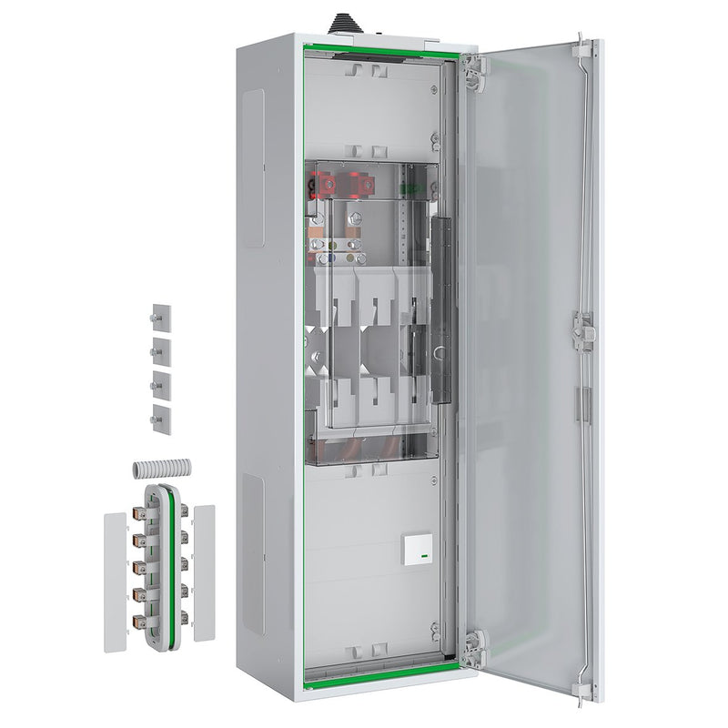 ABN - Anschlussschrank Hausanschluss-Schrank SaS ABNRA106F04 5-polig 355A NH2