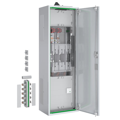 ABN - Anschlussschrank Hausanschluss-Schrank SaS ABNRA106F04 5-polig 355A NH2