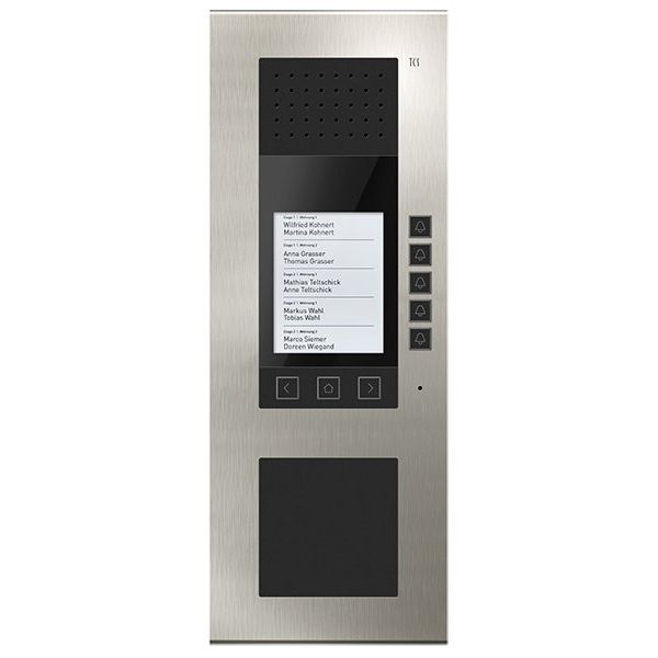 TCS Tür Control - Türstation für Türkommunikation Audio-Aufputz Außenstation ADA59010-0030 m.Display bis 30WE