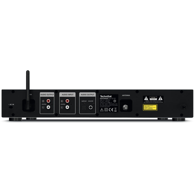 TechniSat - Radio DAB+ Hi-Fi-Komponente DIGITRADIO143CD sw CD,BT,Streaming